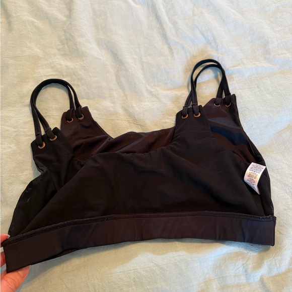ASOS | Black Double Strap Swim Top - Picture 8 of 8